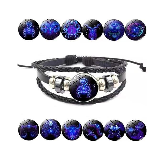 Adjustable Guardian Bracelet Black Leather