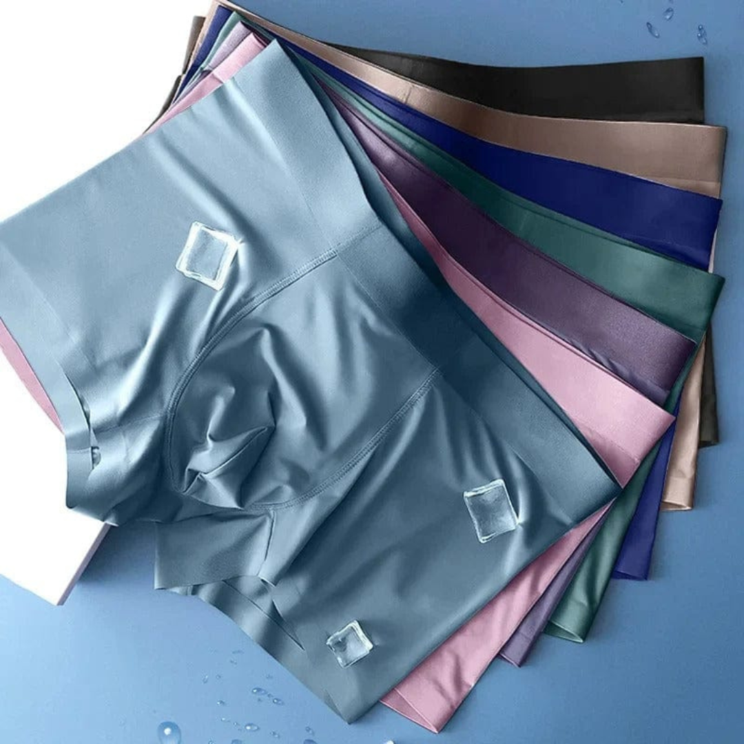 Premium Ice Silk Men's Underwear (Pack of 5)