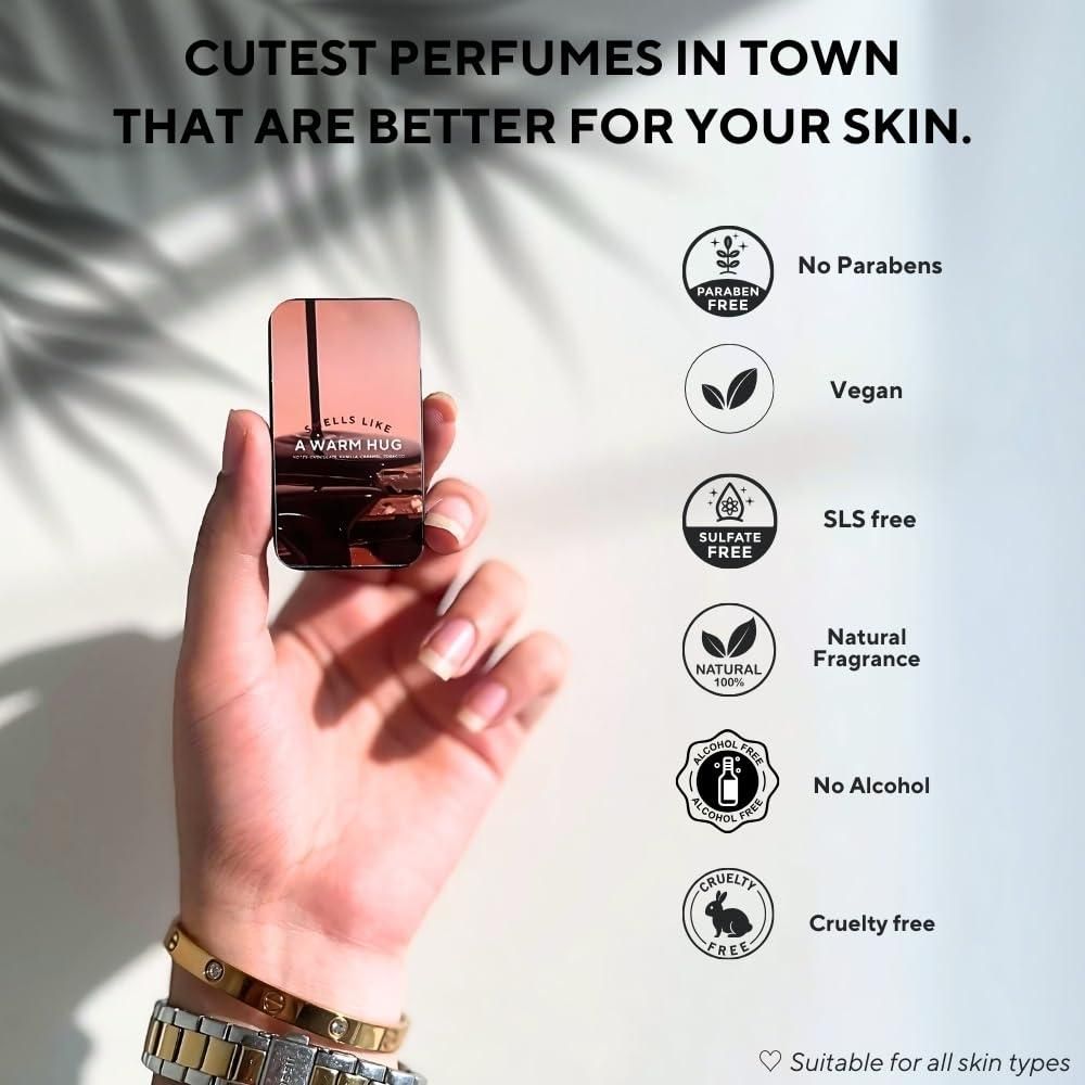 Sensual Couple Hug Solid Perfume - 100% Organic Petroleum