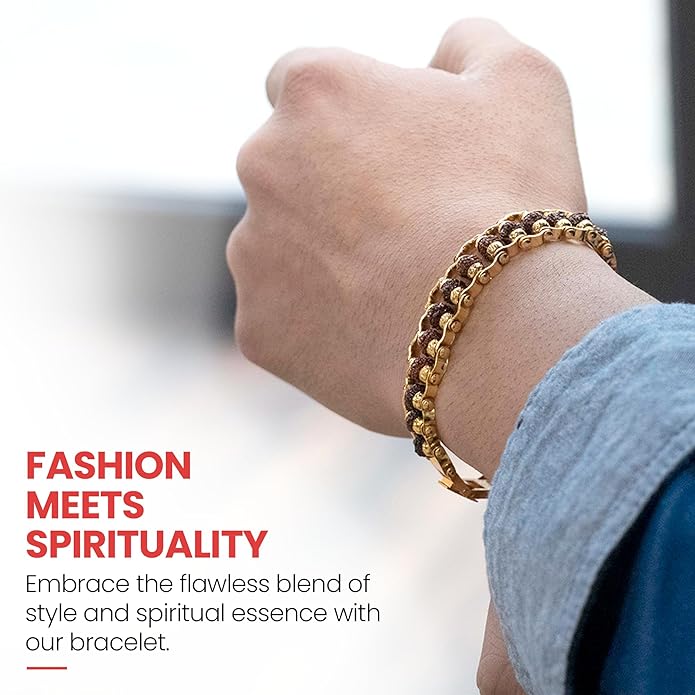 Original 5 Mukhi Modern Rudraksha Bracelet
