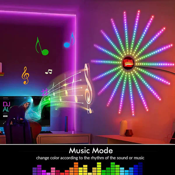 LED Fireworks Light