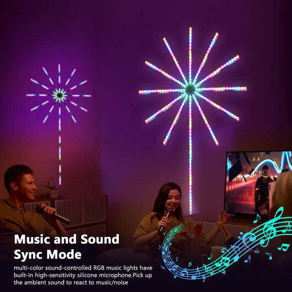 LED Fireworks Light