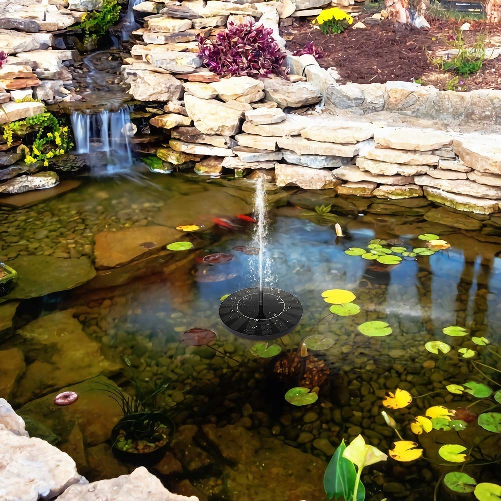 Premium Solar Fountain - 1 Year Warranty