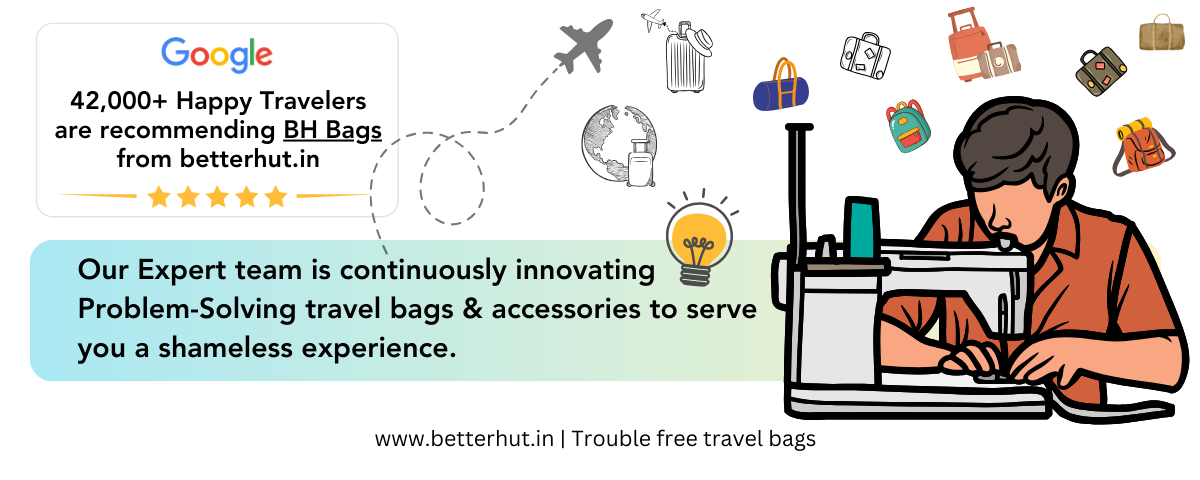 6-Compartment Travel Bag