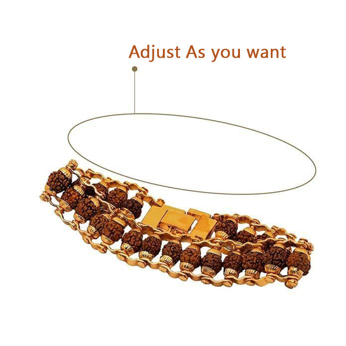 Original 5 Mukhi Modern Rudraksha Bracelet