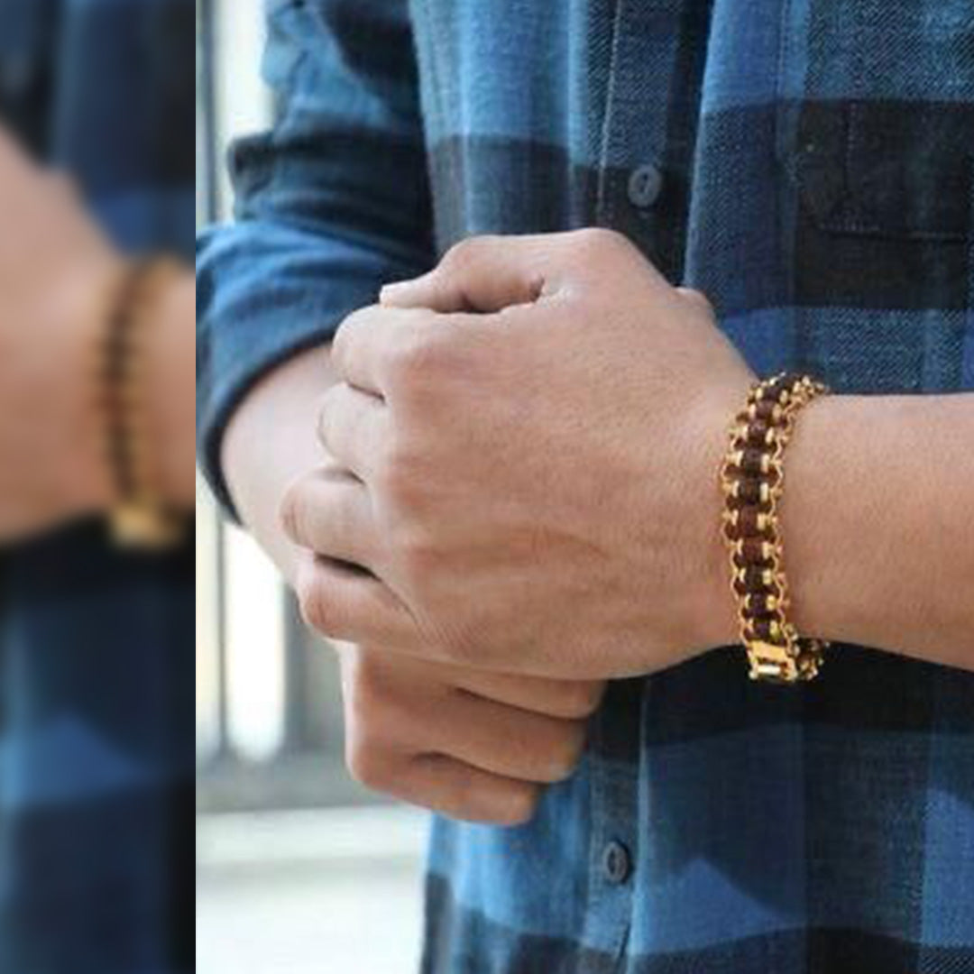 Original 5 Mukhi Modern Rudraksha Bracelet