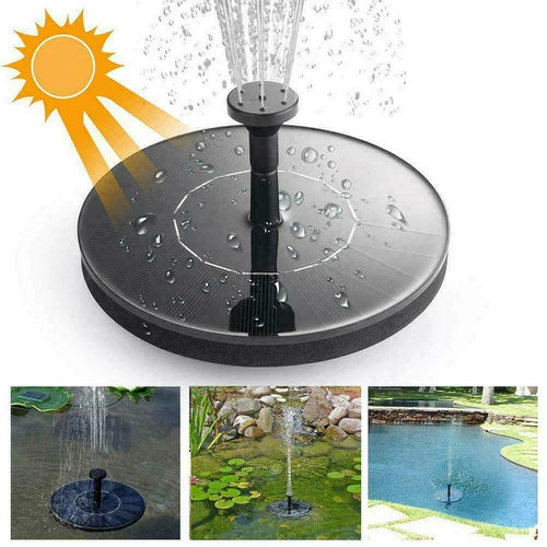 Premium Solar Fountain - 1 Year Warranty
