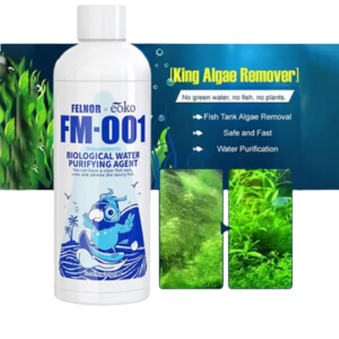 Fish Tank Water Purifier Algae Remover 100ml (Pack of 3)