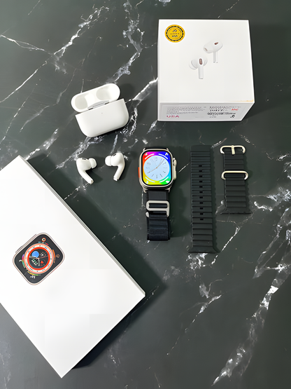 Apple Watch Ultra 2 + Airpods 2nd Gen (Combo) - 6 Month Warranty